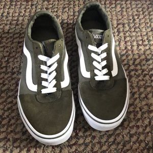Green Old skool vans